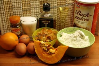 Пряный тыквенный кекс