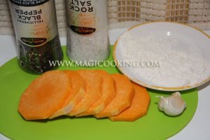 Тыква с чесноком