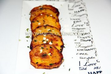 Тыква с чесноком