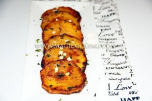 Тыква с чесноком