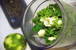 рис с лаймом и петрушкой