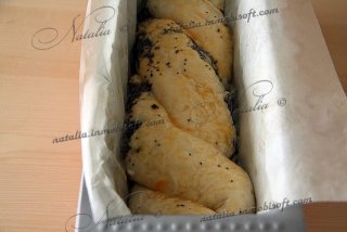 Творожный рулет с маком