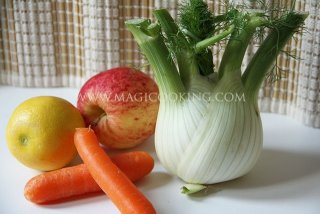 Салат с фенхелем