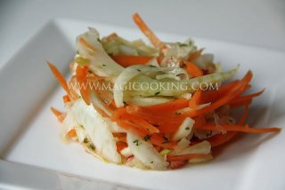 Салат с фенхелем