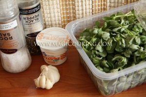 Салат с портулаком