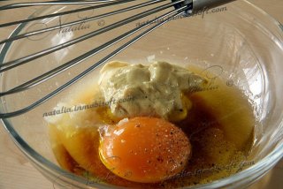 салат Цезарь