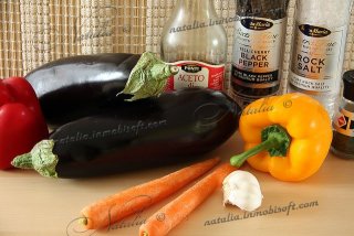 салат из баклажана и болгарского перца