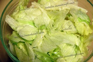 салат с артишоками и креветками