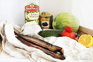 салат с угрем