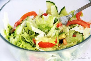 салат с угрем