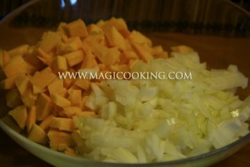 Самса с тыквой