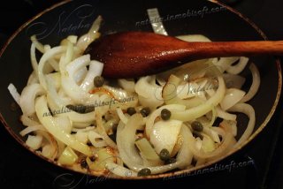 Семга с каперсами
