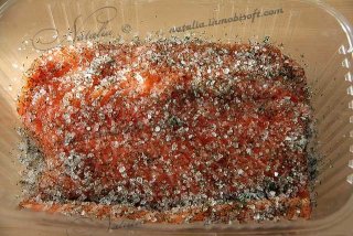 Соленая семга