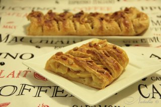 плетенка с яблоками