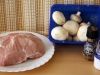 Свинина запеченная с грибами