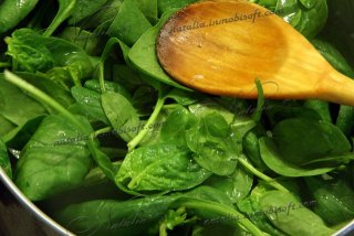 крем-суп из шпината