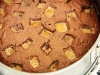 мега шоколадный торт с ирисками