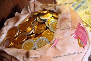 торт Мешок с деньгами