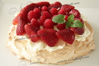 Мини-торт "Павлова"