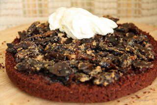 торт с черносливом