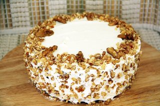 торт с черносливом