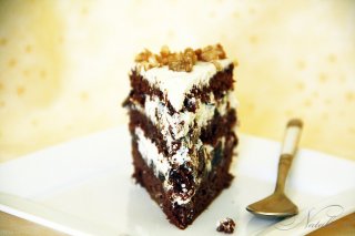 торт с черносливом