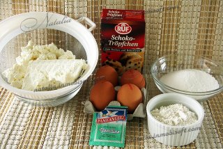 Torta ricotta e gocce di cioccolato