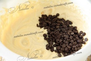 Torta ricotta e gocce di cioccolato
