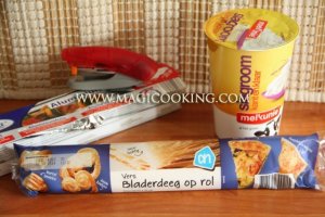 Слоеные трубочки с кремом