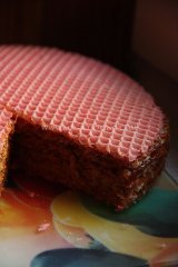 Вафли со сгущенкой
