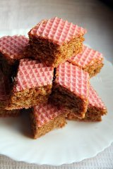Вафли со сгущенкой