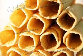 вафли трубочки