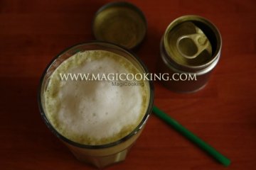 Ванильно-молочный матча чай