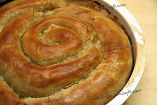 Вертута с мясом и капустой