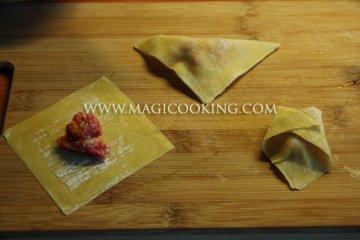 Вонтон жареные