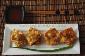 Вонтон жареные