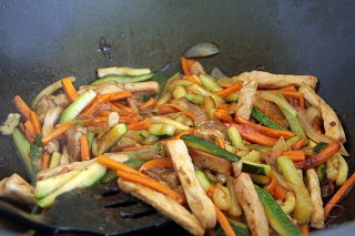 Стир-фрай или ужин в китайском стиле