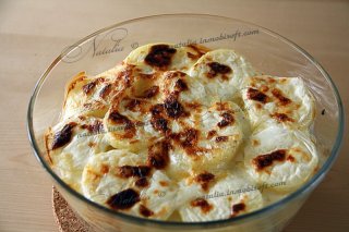 Картофель запеченный с грибами